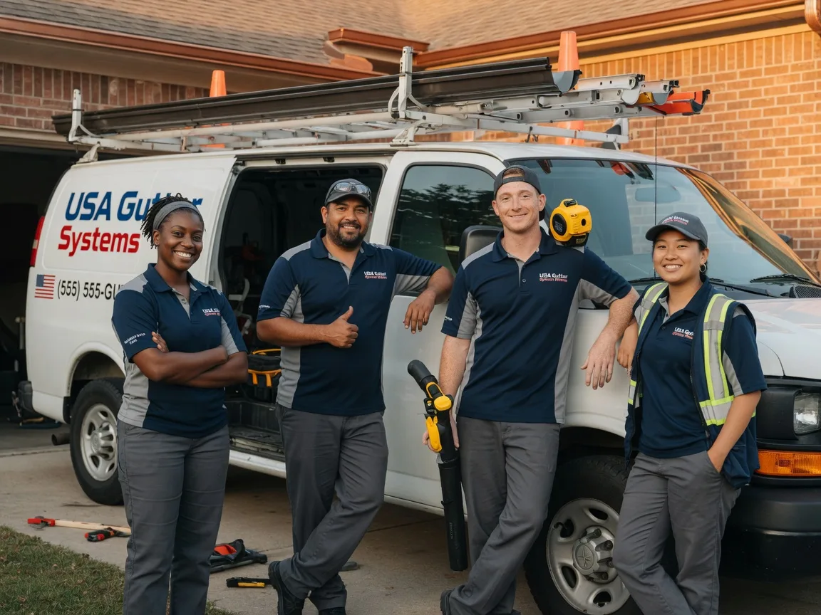 Gutter Installation company in Jermyn, TX